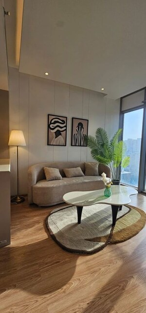 Living Room in 2 BHK Apartment at M3M My Den, Sector 67 – for Rent