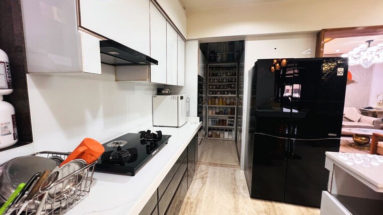 Kitchen, addor-cloud-9 3 Bedroom 2295 Sq.Ft. Apartment In Satellite Ahmedabad 10751176