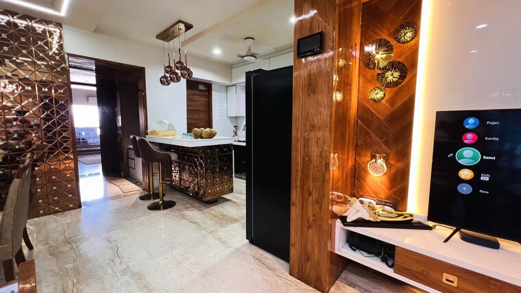 Living Room, addor-cloud-9 3 Bedroom 2295 Sq.Ft. Apartment In Satellite Ahmedabad 10751176
