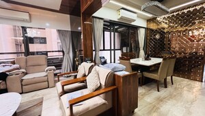 Living Room in 3 BHK Apartment at Addor Cloud 9, Satellite – for Sale