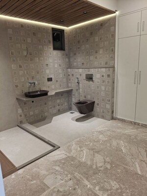 Bathroom in 5 BHK Apartment at Piplod – for Sale