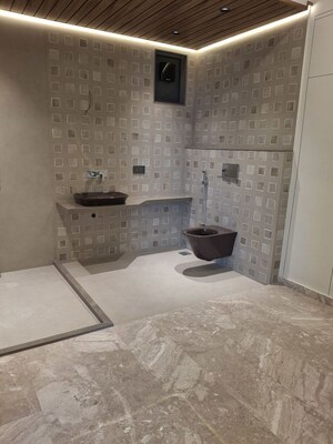 Bathroom in 5 BHK Apartment at Piplod – for Sale