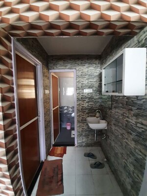 Bathroom in 2 BHK Apartment at Bhusari Colony – for Rent