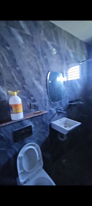 Bathroom in 3 BHK Builder Floor at Greenwood Enclave, Wave City – for Rent