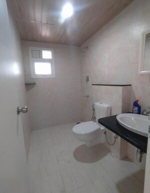 Bathroom in 3 BHK Apartment at Prestige Lakeside Habitat, Varthur – for Rent