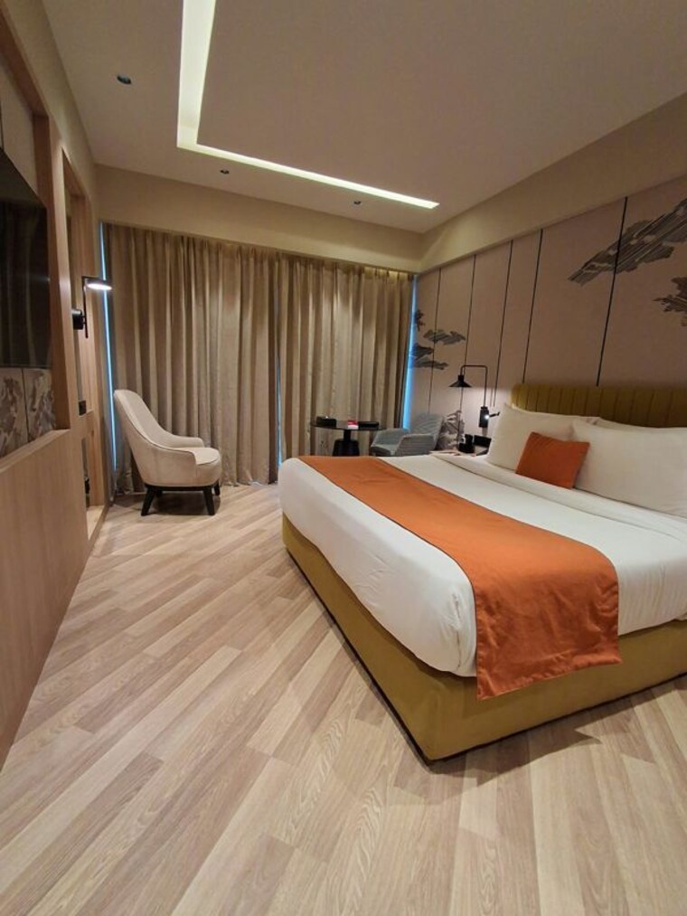 Bedroom, elan-miracle Studio 700 Sq.Ft. Apartment In Sector 84 Gurgaon 10751246