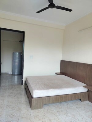 Bedroom in 2 BHK Builder Floor at Ansal Sushant Lok I, Sector 43 – for Rent