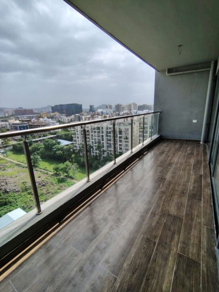 Balcony, gagan-klara 2 Bedroom 825 Sq.Ft. Apartment In Balewadi Pune 10751323