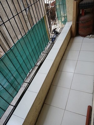Balcony in 1 BHK Apartment at Sector 9 Airoli – for Rent