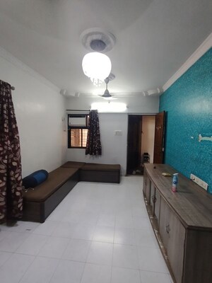 Living Room in 1 BHK Apartment at Vasant Leela Apartment, Ghodbunder Road – for Rent