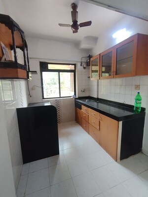 Kitchen in 1 BHK Apartment at Vasant Leela Apartment, Ghodbunder Road – for Rent