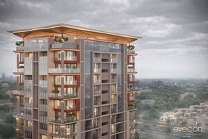 3 BHK Apartment – Exterior View View at Sg Highway - for Sale