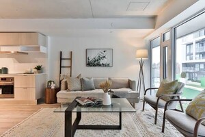 Living Room in 3 BHK Apartment at Pharande Vaanya, Moshi – for Rent