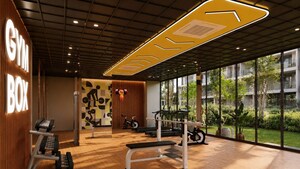 Gym in 2 BHK Apartment at Vaishnodevi Circle – for Sale