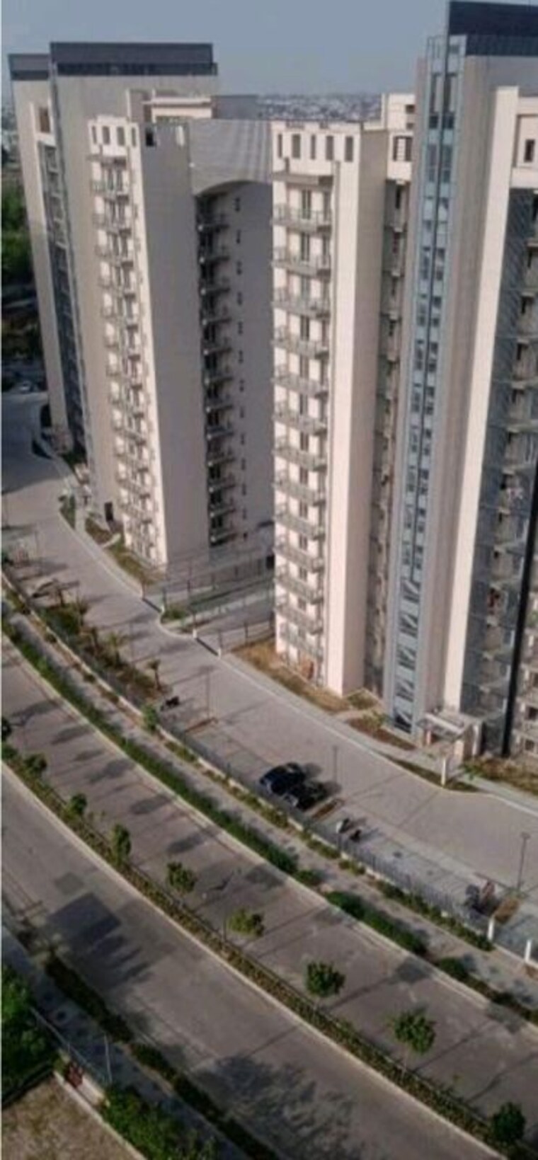 Balcony, shalimar-oneworld-vista 3 Bedroom 1700 Sq.Ft. Apartment In Gomti Nagar Lucknow 10751364