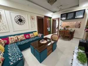 Living Room in 3.5 BHK Apartment at Uninav Bliss, Raj Nagar Extension – for Sale