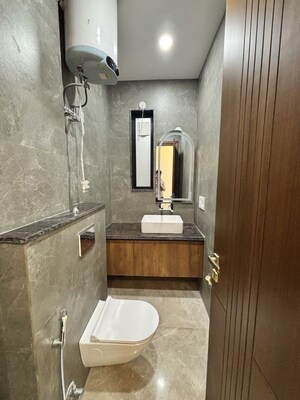 Washroom in 4 BHK Builder Floor at Shanti Kunj – for Rent