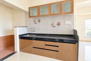 Kitchen in 2 BHK Apartment at The Rao Heights, Moshi – for Rent