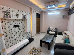 Living Room in 3 BHK Apartment at Chandralok Tower, Chandralok – for Rent