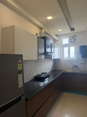 Kitchen in 3 BHK Apartment at Maxxus Elanza, International Airport Road – for Rent