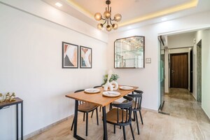 Living Room in 3 BHK Apartment at Shrishti Synchronicity, Chandivali – for Sale