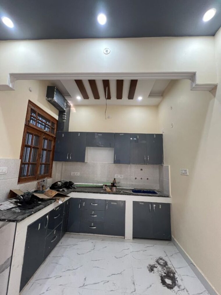 Kitchen, cloud9 3 Bedroom 1000 Sq.Ft. Villa In Kursi Road Lucknow 10751504