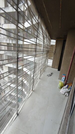 Balcony in 1 BHK Apartment at Kalpataru Hills, Manpada – for Rent