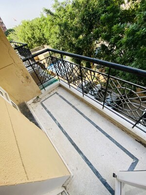 Balcony in 3 BHK Apartment at Sector 3 Dwarka – for Rent