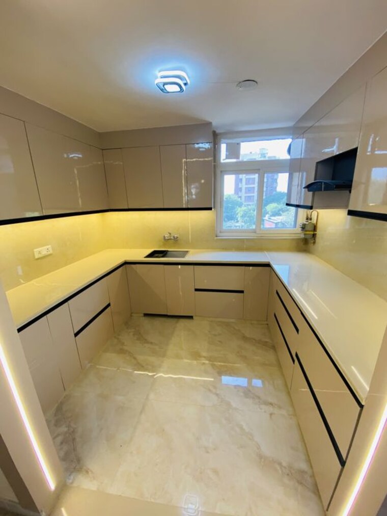 Kitchen, sector 3 dwarka 3 Bedroom 1800 Sq.Ft. Apartment In Sector 3 Dwarka Delhi 10751599