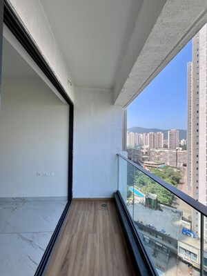 Balcony in 3 BHK Apartment at Raymond The Invictus By GS, Pokhran Road No One – for Rent