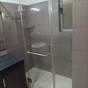 Bathroom in 4 BHK Apartment at Emaar Palm Terraces Select, Sector 66 – for Rent