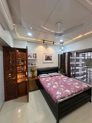Bedroom in 3 BHK Apartment at Kalpataru Hills Phase II, Manpada – for Sale