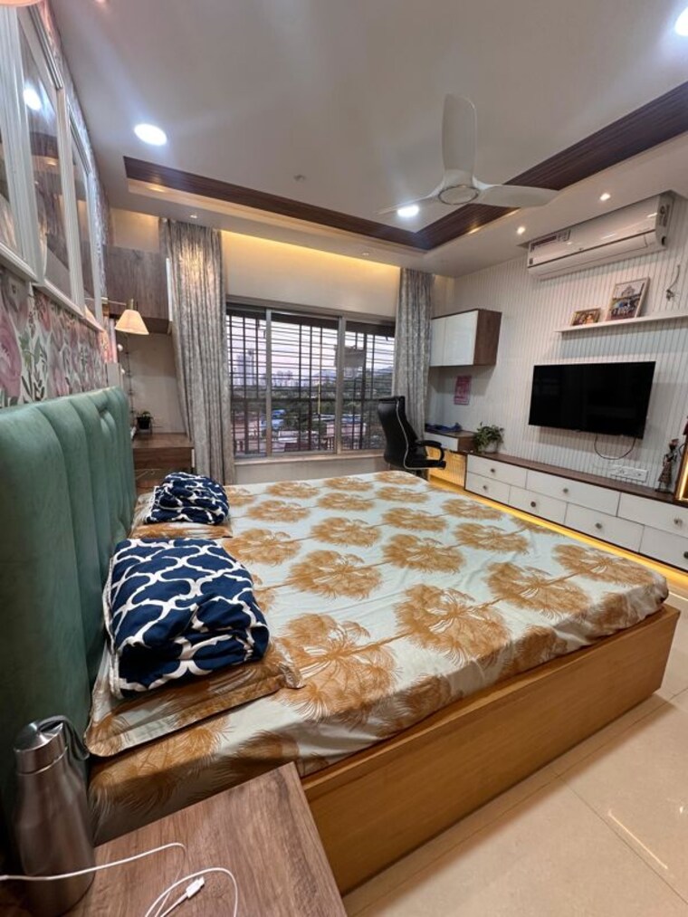 Bedroom, kalpataru-hills-phase-ii 3 Bedroom 1250 Sq.Ft. Apartment In Manpada Thane 10751639