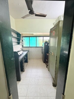 Building Lobby in 1 RK Apartment at Fantasy View CHS, Jogeshwari East – for Rent