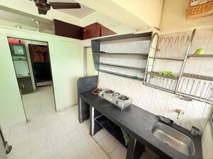 Kitchen in 1 RK Apartment at Fantasy View CHS, Jogeshwari East – for Rent