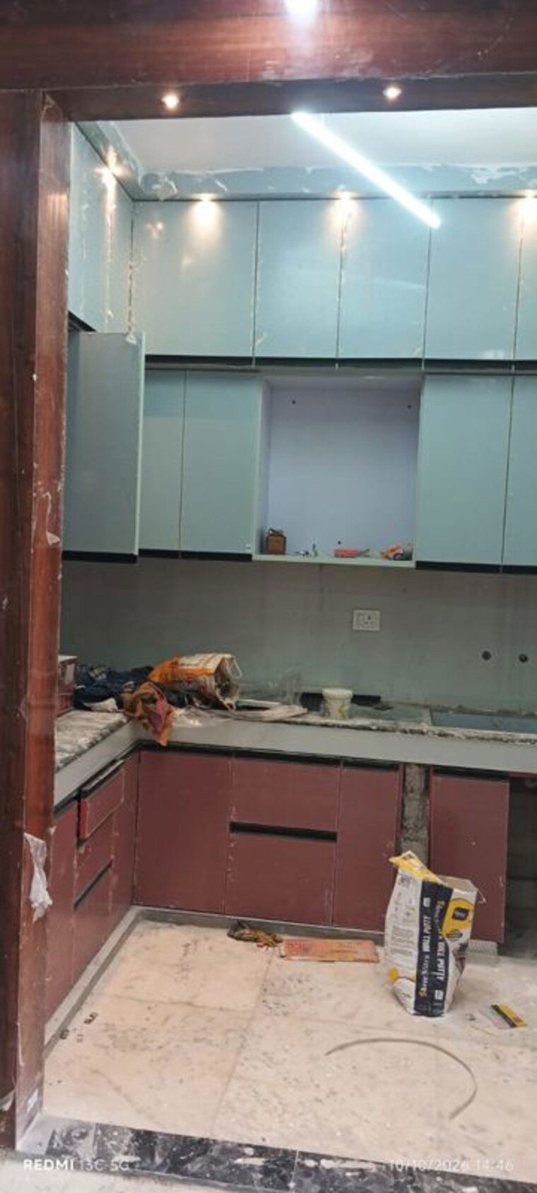 Kitchen, shalimar garden 2 Bedroom 850 Sq.Ft. Builder Floor In Shalimar Garden Ghaziabad 10751166
