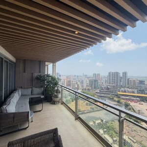 Balcony in 3 BHK Apartment at Ekta Tripolis, Goregaon West – for Sale