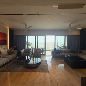 Living Room in 3 BHK Apartment at Ekta Tripolis, Goregaon West – for Sale