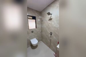 Bathroom in 2 BHK Apartment at Royal Classic Co Op Society, Andheri West – for Rent