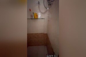 Bathroom in 2 BHK Apartment at Royal Classic Co Op Society, Andheri West – for Rent