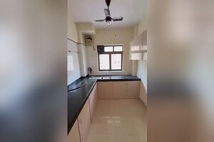 Kitchen in 2 BHK Apartment at Royal Classic Co Op Society, Andheri West – for Rent