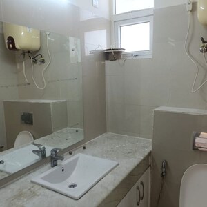 Bathroom in 2 BHK Apartment at Emaar MGF The Palm Drive Studios, Sector 66 – for Rent