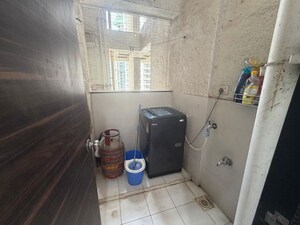 Bathroom in 2 BHK Apartment at Wadhwani Sai Paradise, Punawale – for Rent