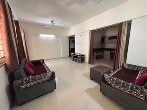 Living Room in 2 BHK Apartment at Vasudha Sai Eshanya, Balewadi – for Rent