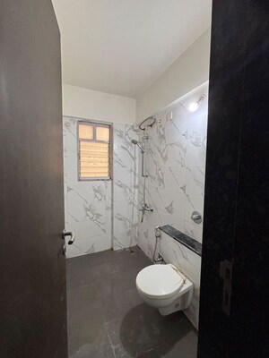 Bathroom in 2 BHK Apartment at Vasudha Sai Eshanya, Balewadi – for Rent