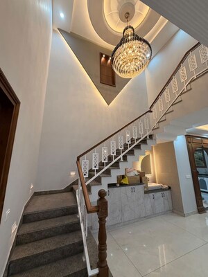 Staircase in 6 BHK Independent House at Mullanpur – for Sale