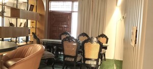 Dining area in 3 BHK Builder Floor at Sector 7 – for Rent