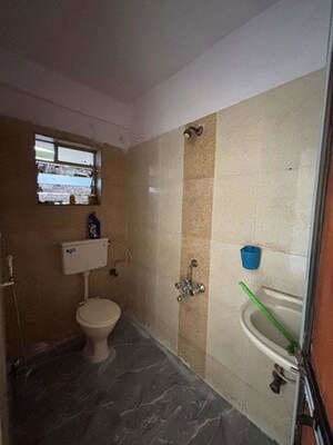 Bathroom in 2 BHK Apartment at Krishna Heights Ghansoli, Ghansoli – for Rent