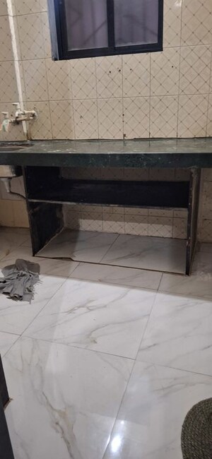 Kitchen in 1 RK Apartment at Ghansoli Sector 1 – for Rent