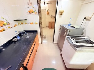 Kitchen in 1 RK Apartment at Everest CHS Andheri, Andheri East – for Rent